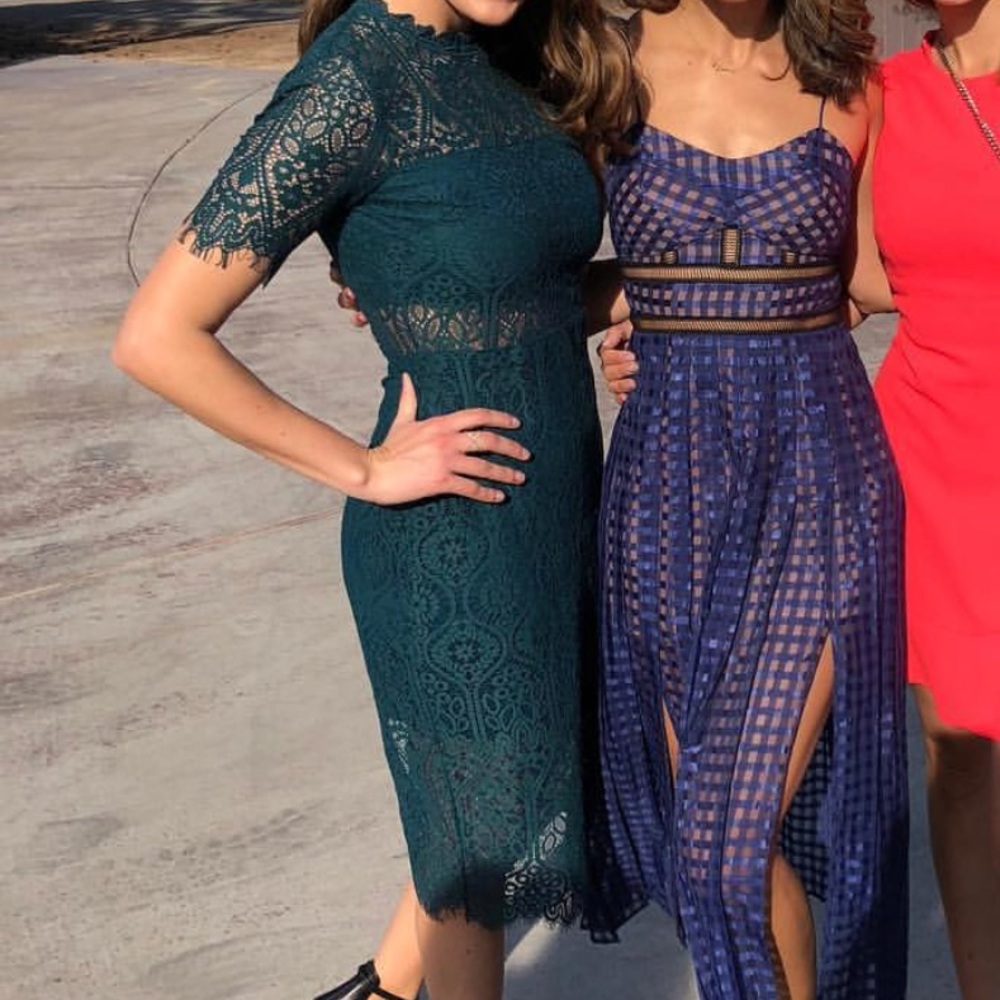 Gorgeous Green dress.